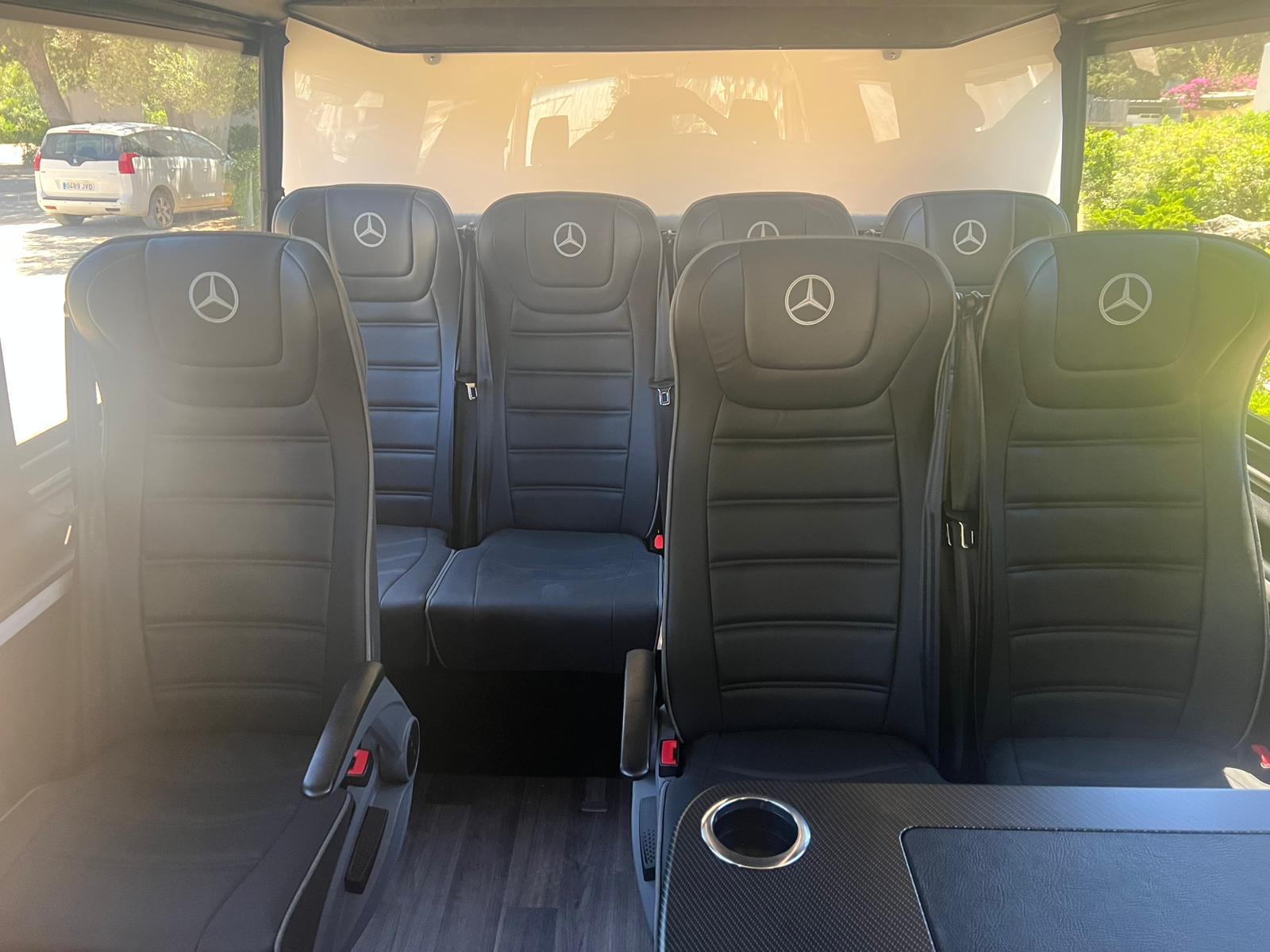 Ibiza VIP Car minibus for airport, villa and hotel transfers