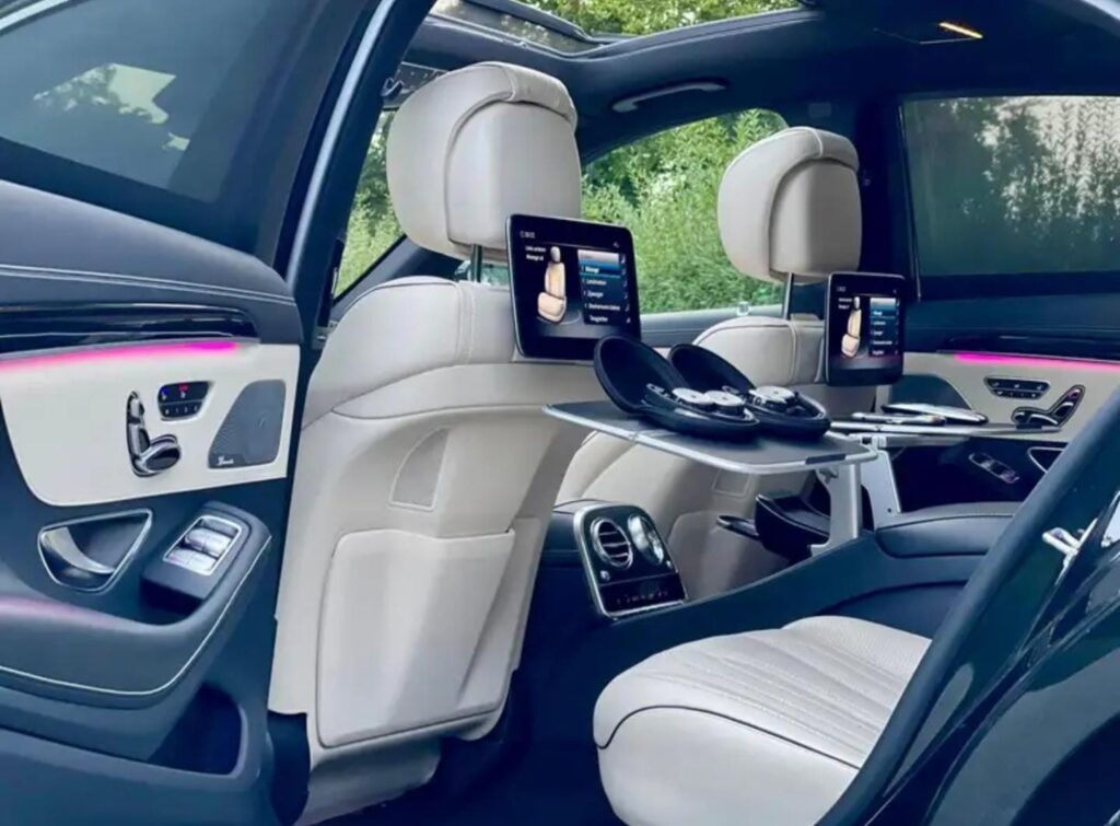 luxury transport to villas